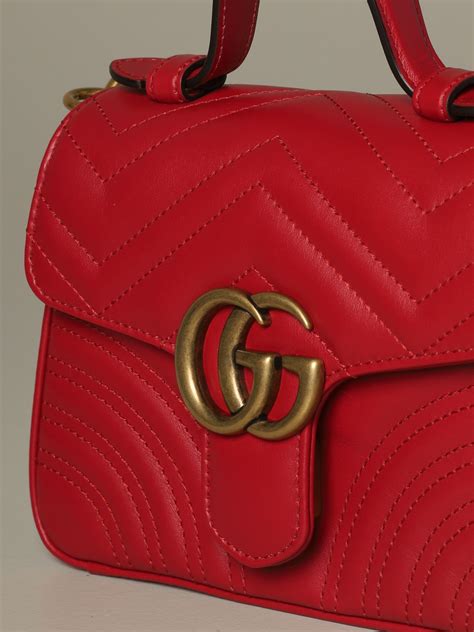 gucci red crossbody purse|Gucci small crossbody bag.